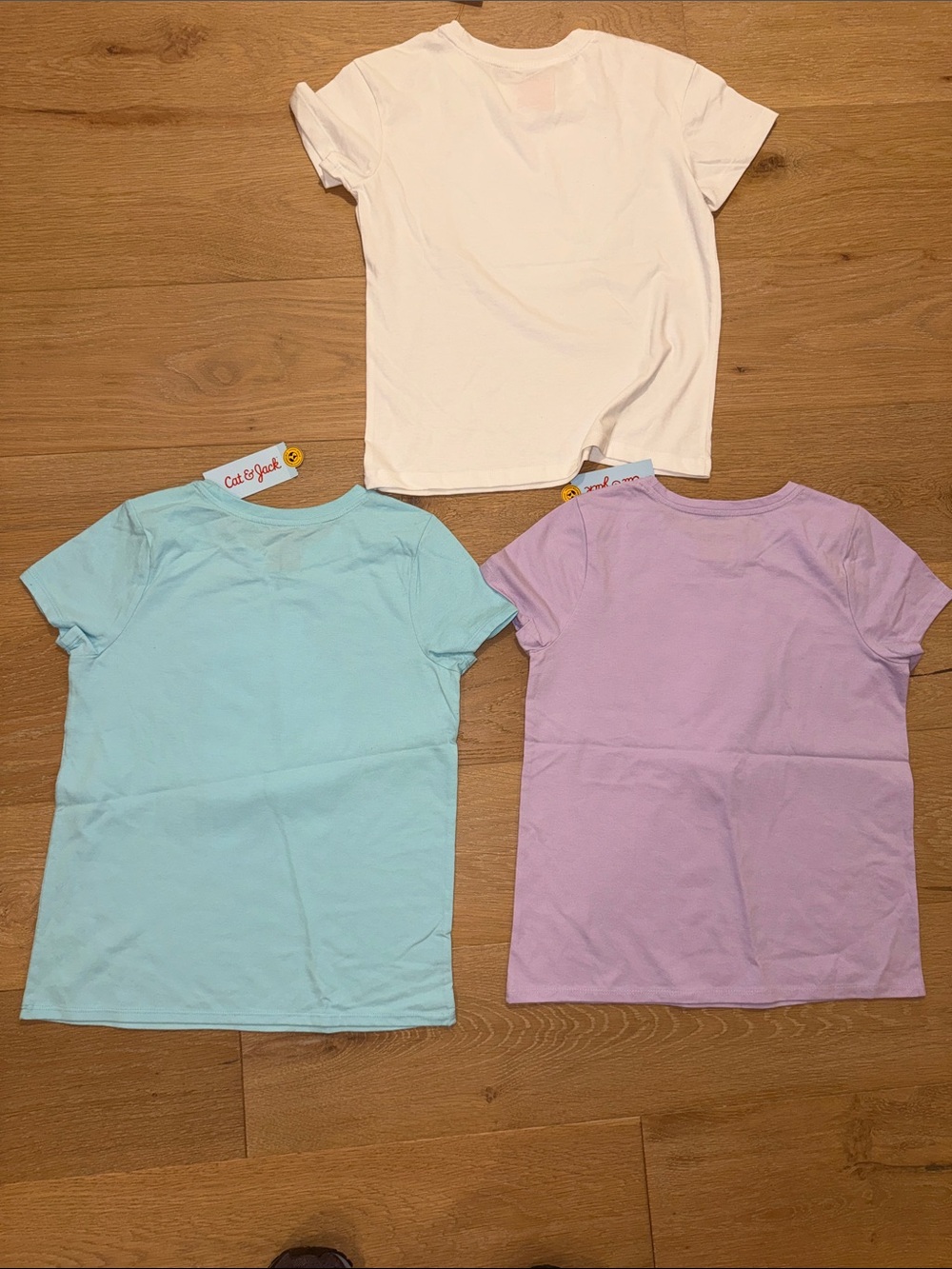 NWT Cat & Jack Bundle of 3 Girls Short-Sleeve Tees -one with sequins. Size 10 - Picture 14 of 14